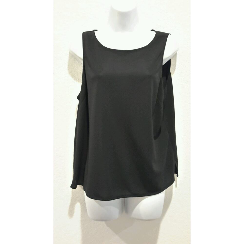 Mary Deagelis Womens Black Sz L Lightweight Tank Top Sleeveless New‎ England